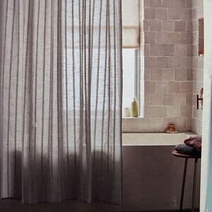 Threshold 100% Cotton Shower Curtain